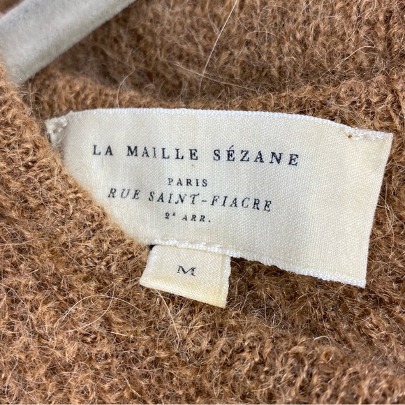 Sézane Gaspard Cardigan in camel color Size Medium - Picture 4 of 6